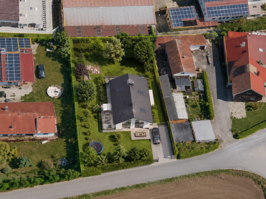 Vogelperspektive EFH - KI-Visualisierung